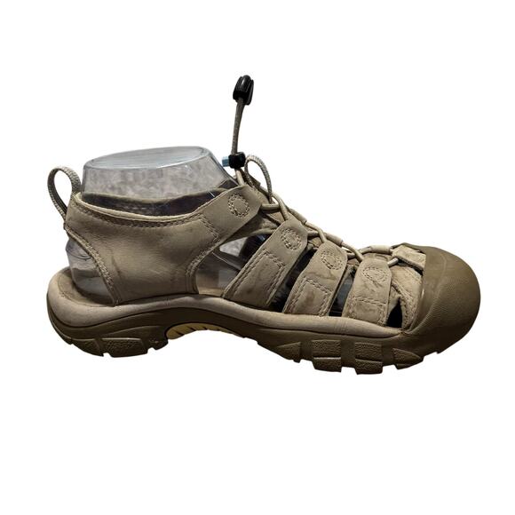 Keen Womens Newport H2 Sport Sandal Size 8.5 Tan Hiking Rafting Waterproof - Picture 3 of 12